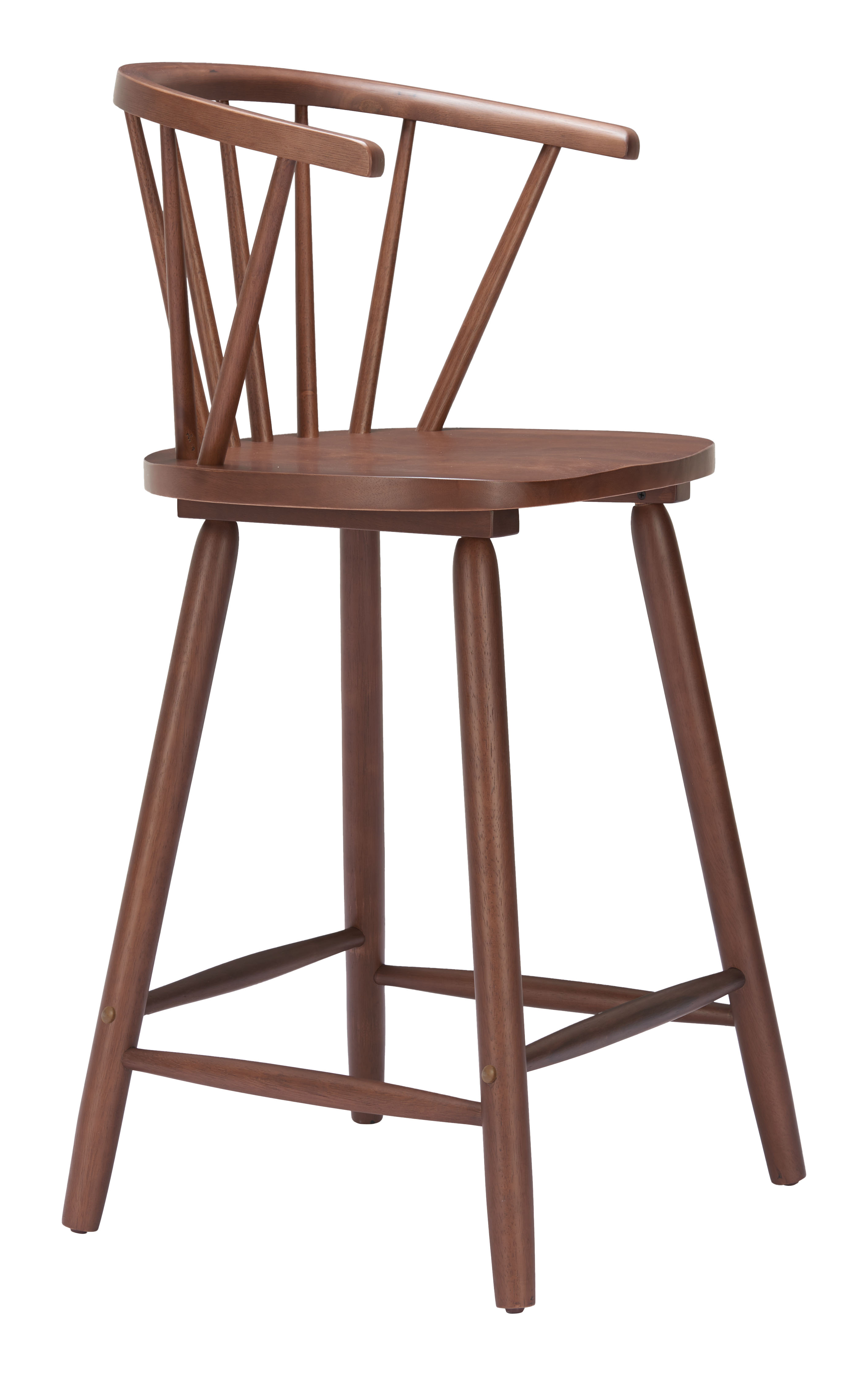 Stenger Counter Stool (Set of 2) Walnut product image