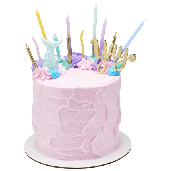 Mermaid Shaped Candles