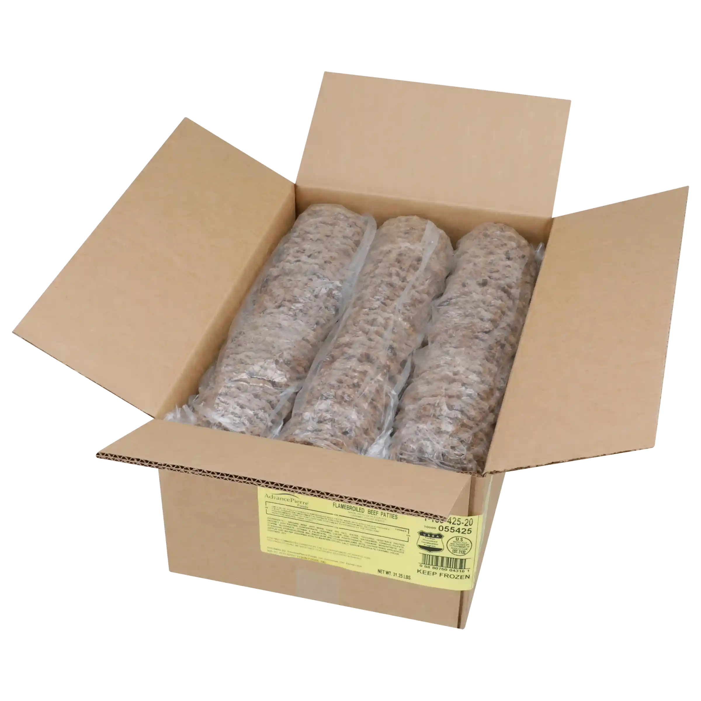 AdvancePierre™ Flame Grilled Beef Patties, 2.50 oz._image_4