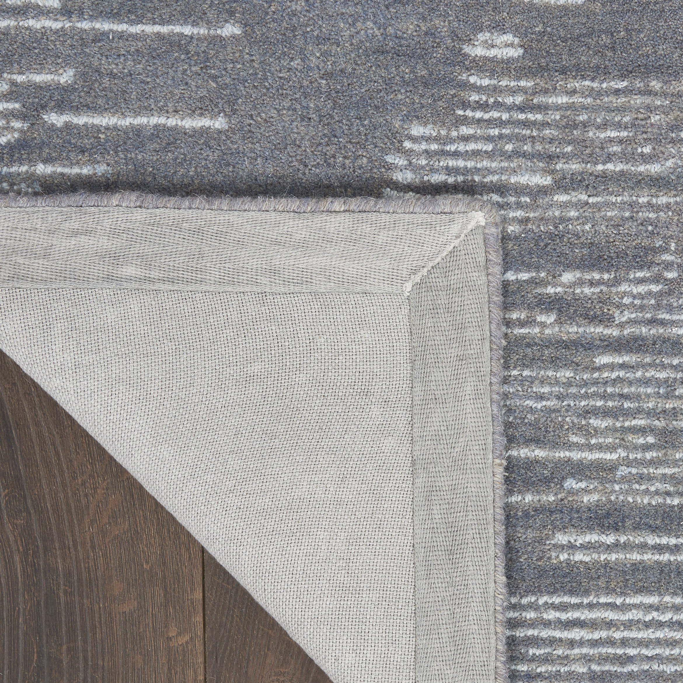 Michael Amini Ma30 Star 7'9" x 9'9" Blue Modern Indoor Rug