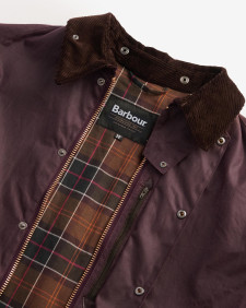 Transport Waxed Jacket Bordeaux