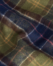 Sciarpa in lana d'agnello Tartan 