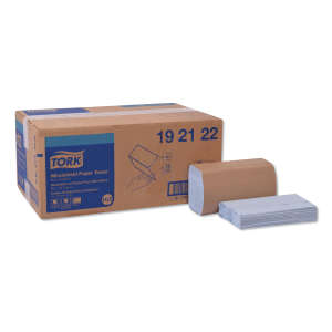 Tork, H21 Windshield, 2 ply, 9.10"x10.25", Paper, Industrial Wipers, Blue