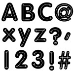 Creative Teaching Press&reg; Core Decor Loop-de-Loop Designer Letters, 206 Pieces CTP10886