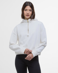 Priya Half-Zip Hoodie Neutral