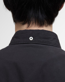 Camicia oversize in popeline tinto in capo 
