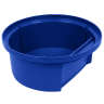 Rubbermaid Commercial, BRUTE, Dome Top, Dome, Resin, 44 gal, Blue, Receptacle Lid