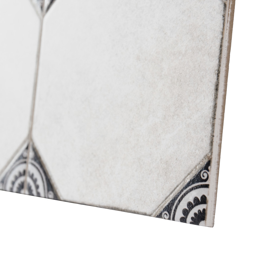 Sample – Englishtown Black Porcelain Floor and Wall Tile