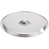 Stainless steel slotted cover for double boiler inset