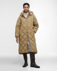 Jacke Kirkton Longline Puffer Military Brown/Ancient