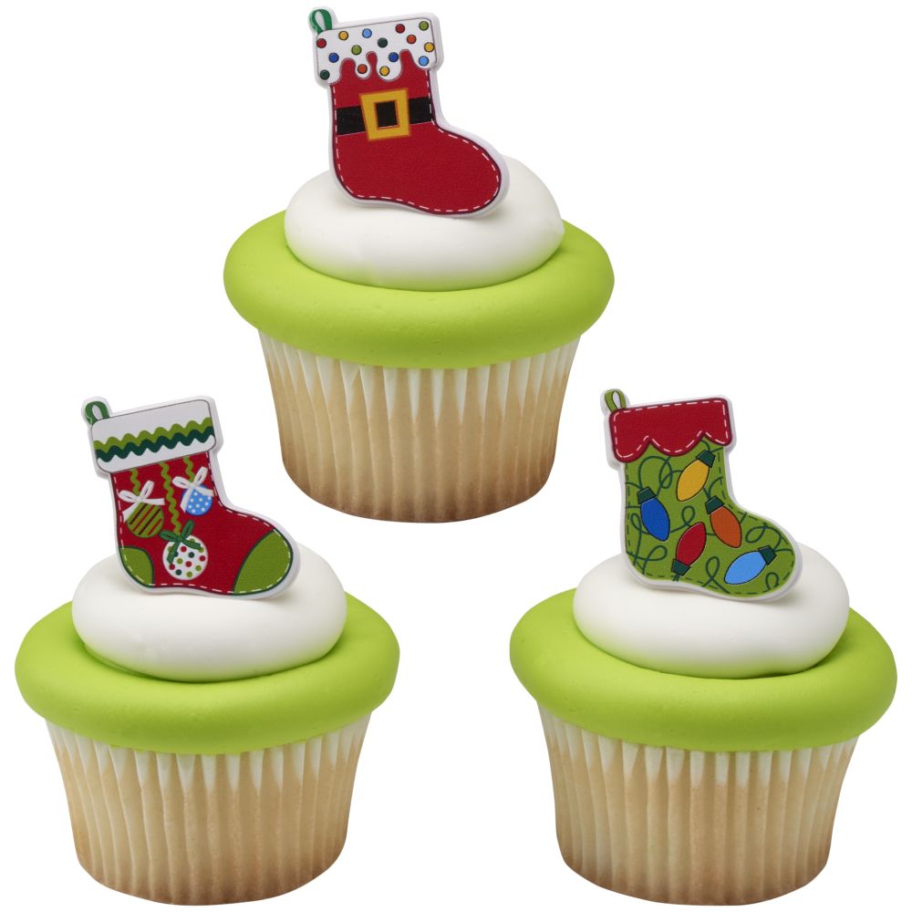 Image Cake Festive Stockings