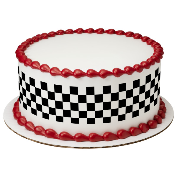Classic Checks PhotoCake® Edible Image® Strips