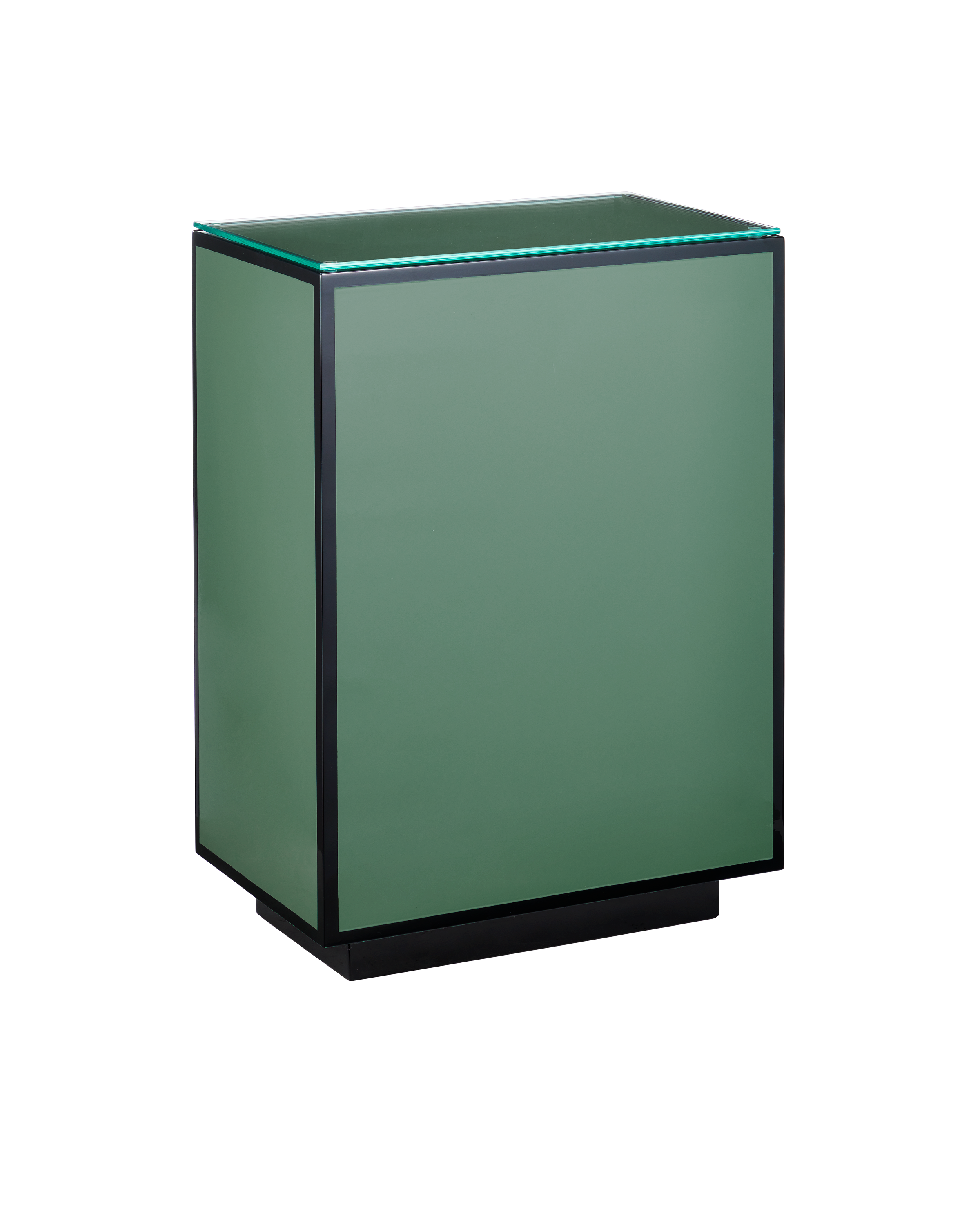 Green Lacquer Side Table