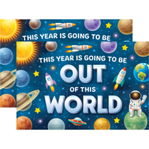 2-Pack Outer Space Crew Postcards