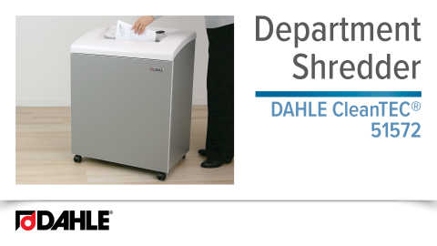 <big><strong>Dahle 51572 </strong></big> <BR> CleanTEC® Shredder