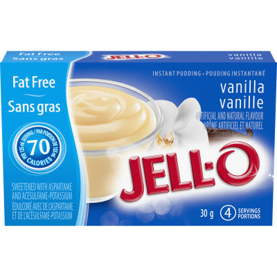 Jell-O Fat Free Vanilla Instant Pudding Mix