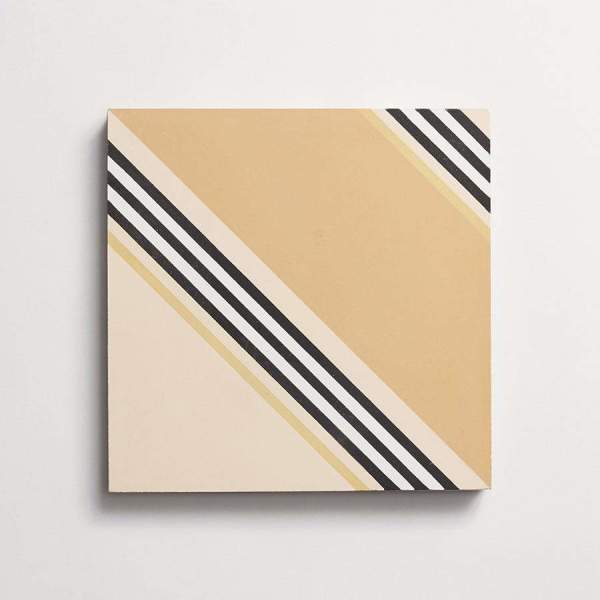 cement | gachot studios | pattern four | curry, caramel, white, black + shell 