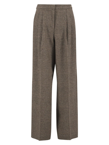 Pantaloni in lana Sophia dalla vestibilità leggermente aderente