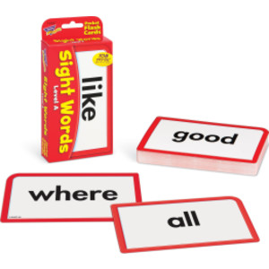 Sight Words &ndash; Level A Pocket Flash Cards