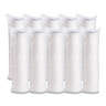 Dart, Plastic Lids for Foam Cups, Bowls and Containers, Vented, Fits 6-14 oz, White,