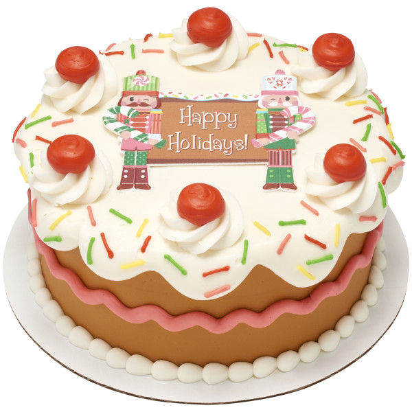 Happy Holidays Nutcracker Layon