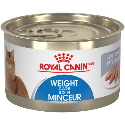 Royal Canin Feline Care Nutrition Weight Care Loaf In Sauce Canned Cat Food