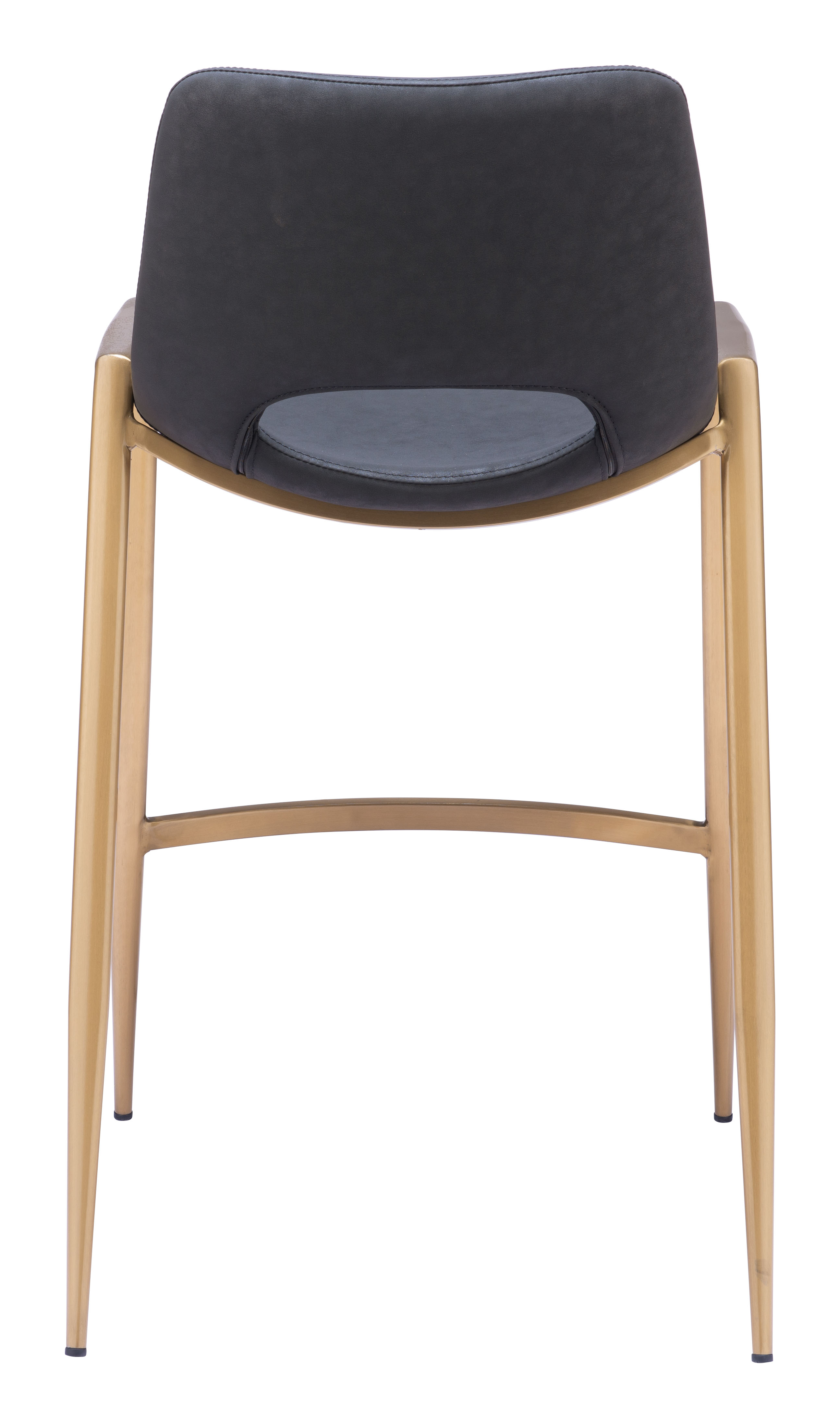 Desi Counter Stool (Set of 2) Black & Gold product image