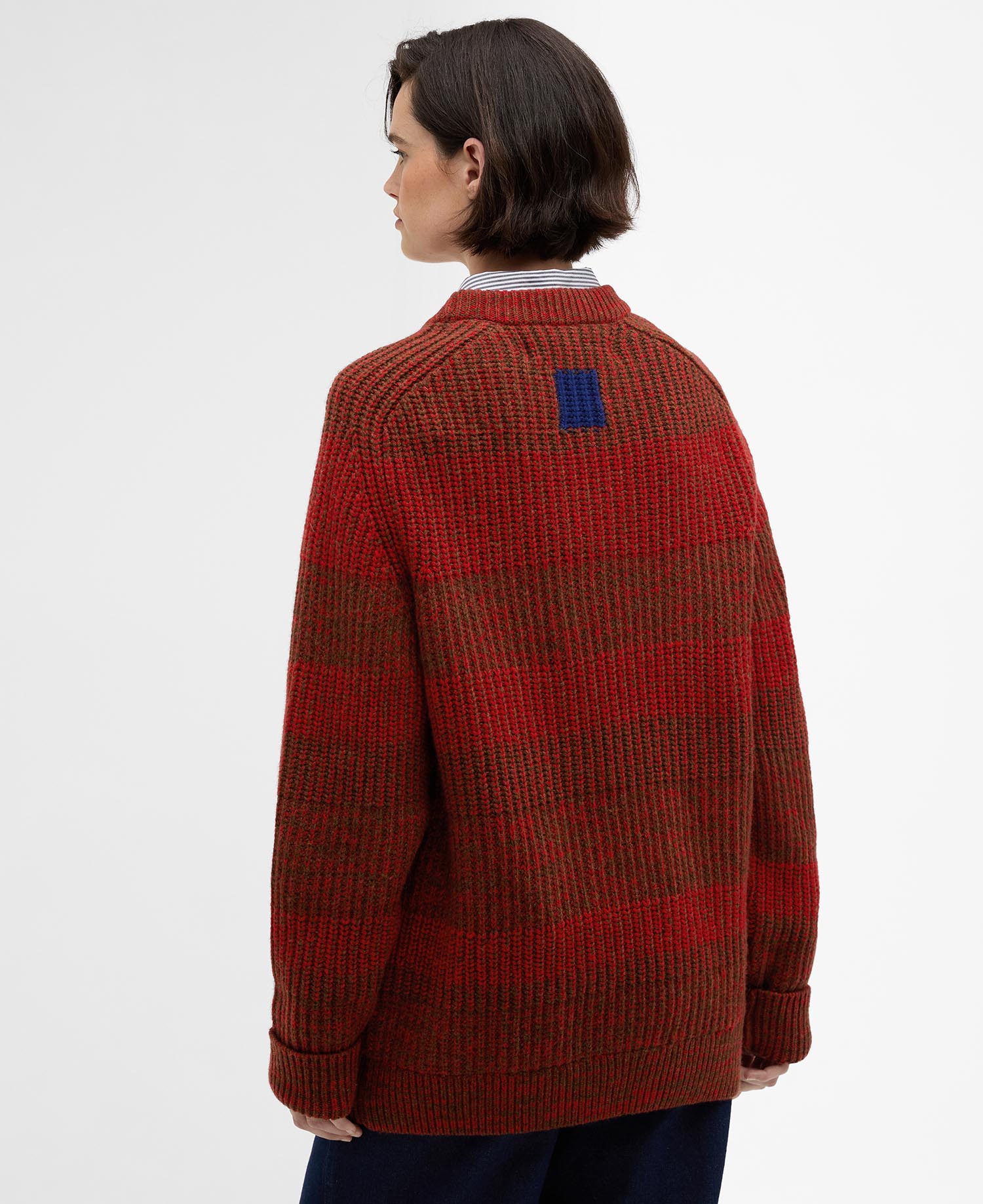 Maglione girocollo Saddle Paul Smith loves Barbour image number 4