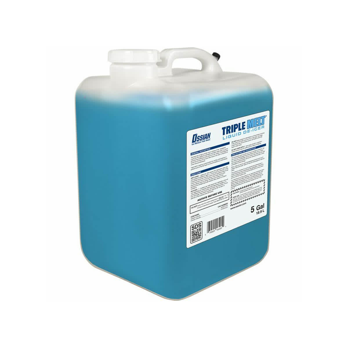 Product OSSLQ6405TM: ICE MELT LIQUID TRPL MLT 5GAL DENSE PAK