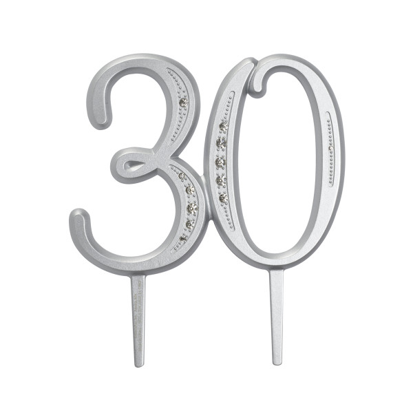 30 Diamond Milestone Monogram