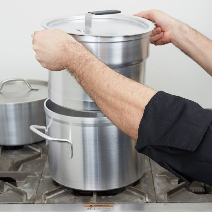 10-quart Wear-Ever® aluminum double boiler