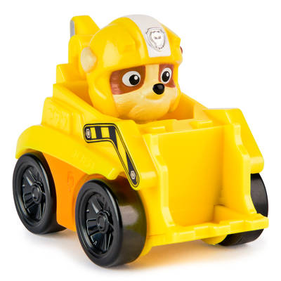 PAW Patrol: Air Rescue, Pup Squad Racers Collectible Rubble, Bulldozer Themed Toy Car, Kids Toys for Boys & Girls Ages 3 and up