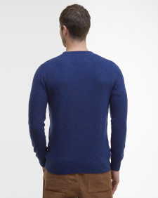 Essential Crew Neck Jumper Deep Blue