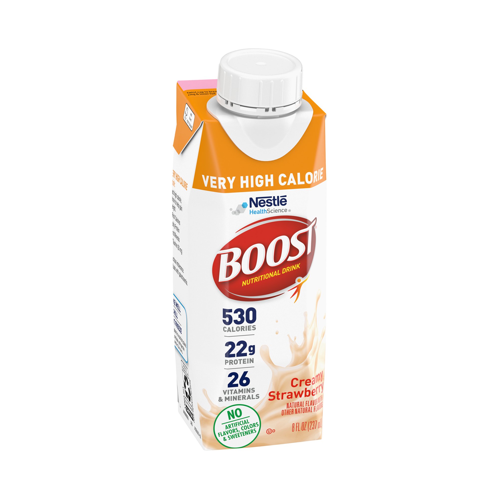 Boost Very High Calorie Strawberry Nutritional Drink, 8-ounce carton MK 1178505