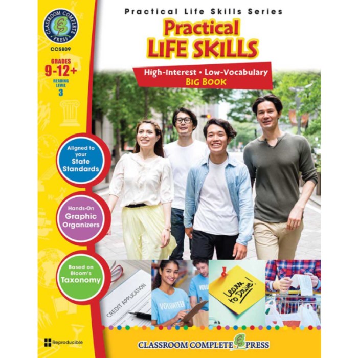 Real World Life Skills: Practical Life Skills Big Book, Grade 9-12