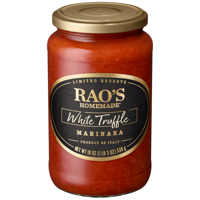 White Truffle Marinara Sauce, 19 oz