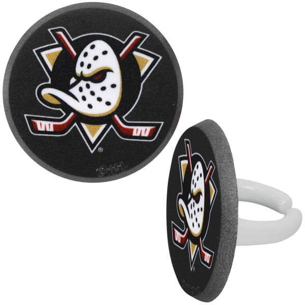 NHL® Team Puck Cupcake Rings