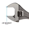 818N 18-inch Adjustable Wrench