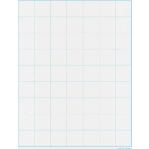 Graphing Grid Large Squares Write-on/Wipe-off Chart