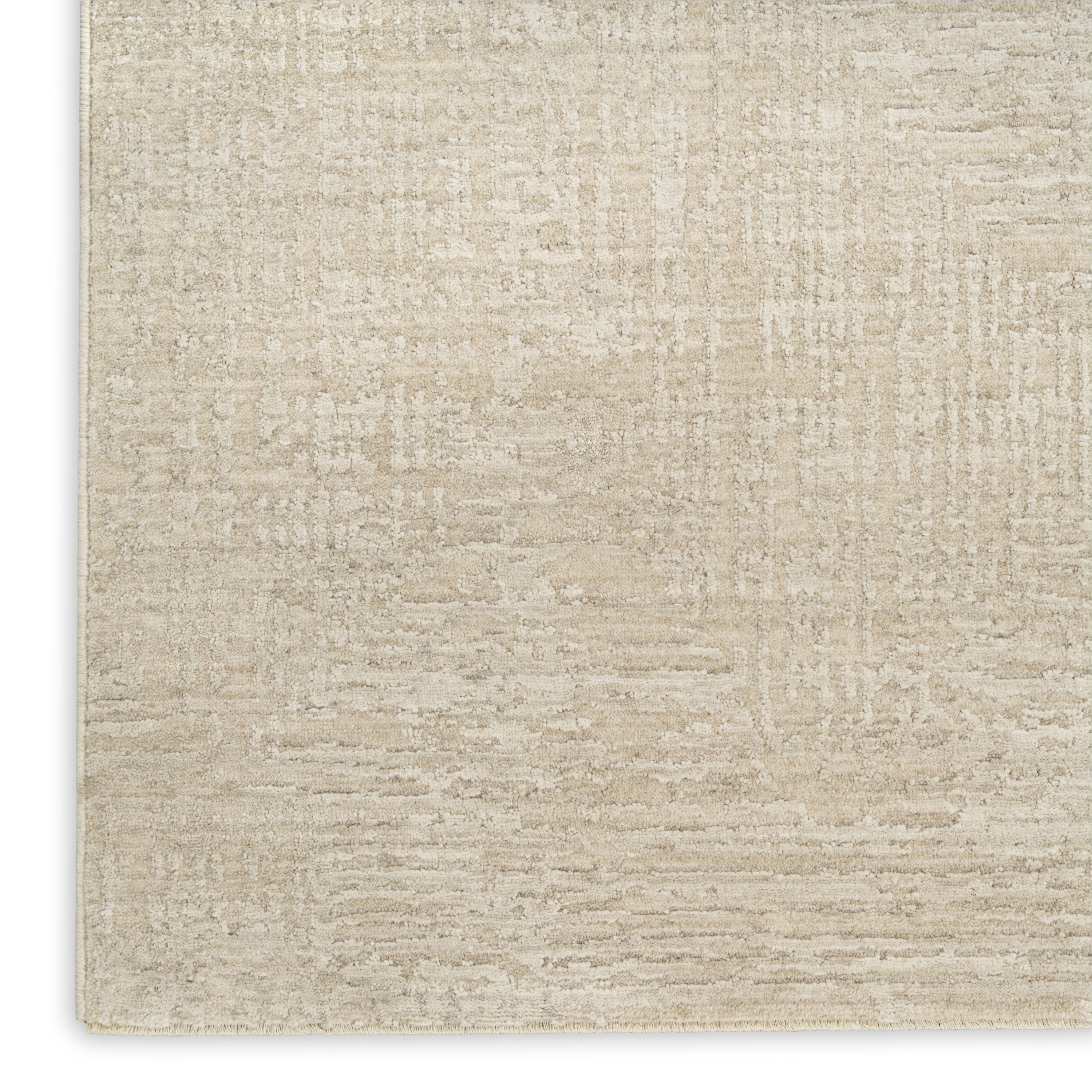 DKNY DK014 Madison Square 7'10" x 10'2" Ivory Beige Modern Indoor Rug