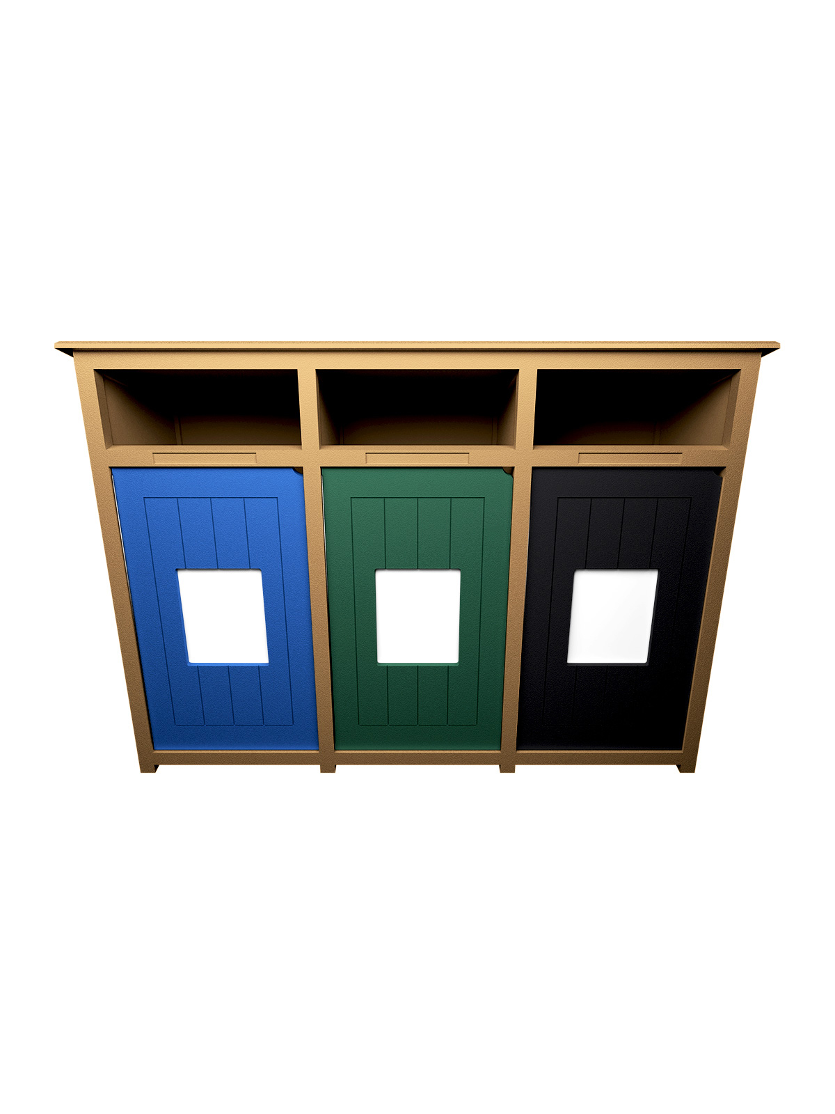 AURA – Triple – Unit – Full – Cedar-Blue-Green-Black