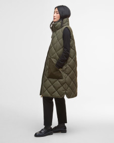 Gilet Bernice Olive/Ancient Tartan