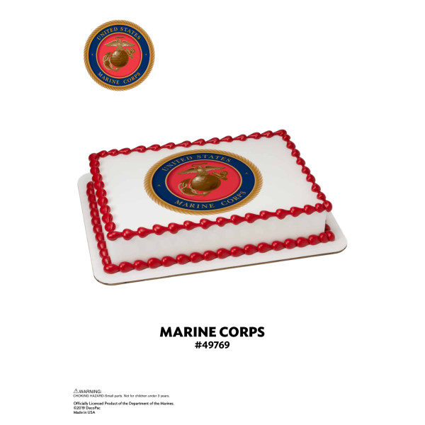 United States Marine Corps Edible Image® The Magic of Cakes® Page