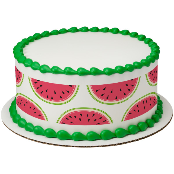 Tropical Watermelon PhotoCake® Edible Image® Strips