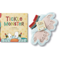 Tickle Monster Laughter Book & Mitts Kit