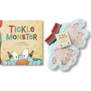 Tickle Monster Laughter Book & Mitts Kit