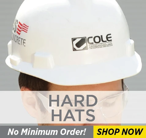 Custom Hard Hats - No Minimumn Order! Shop Now