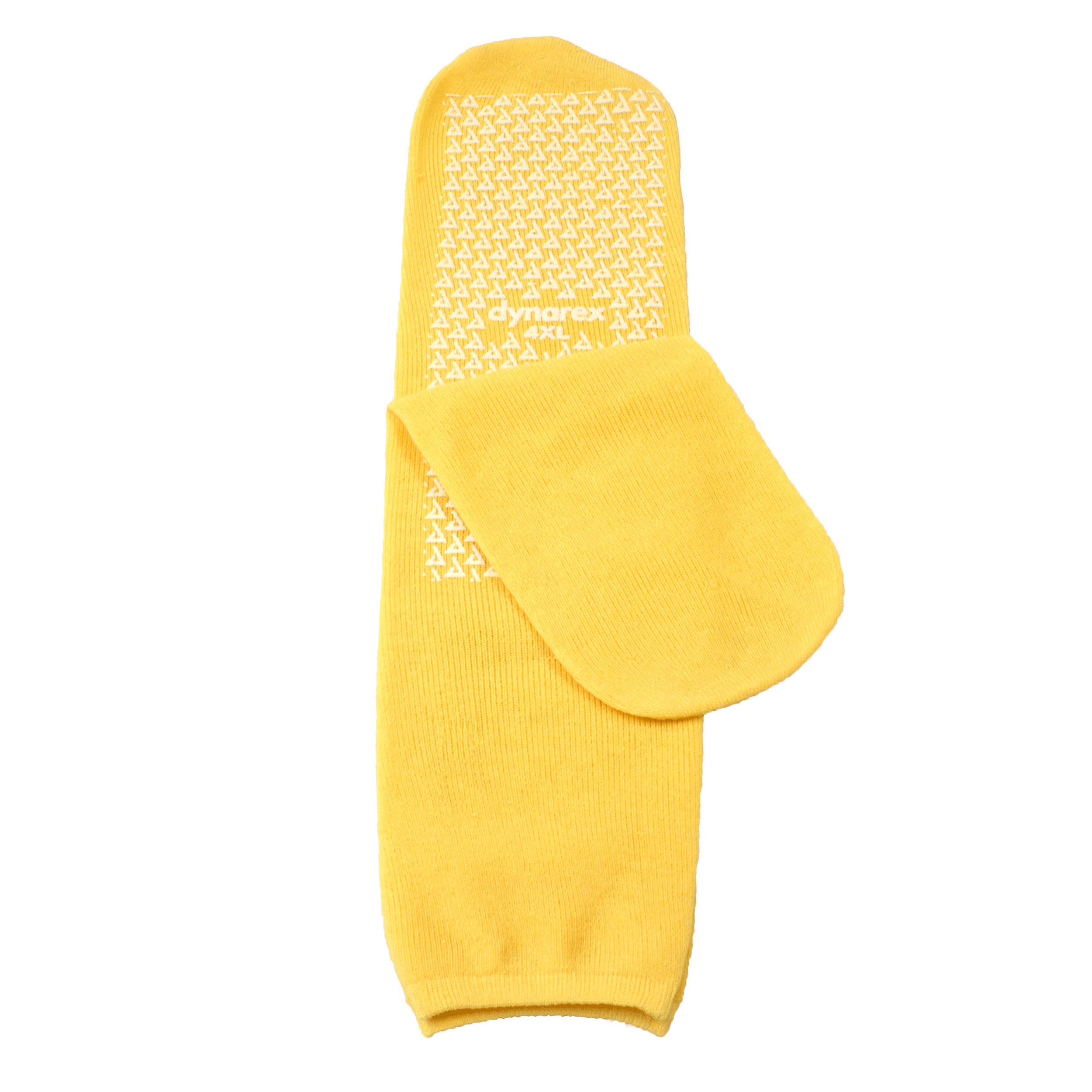 Single-Sided Slipper Socks - 4XL, Yellow