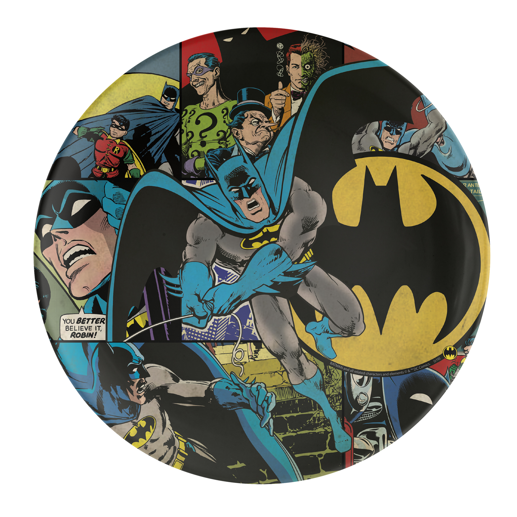 DC Comics Kids Plate, Batman