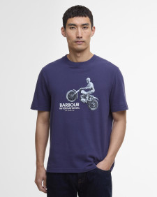 Jump Graphic T-Shirt Midnight Blue